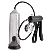 Вакуумная мужская помпа с датчиком давления Pro-Gauge Power Pump - Pipedream - в Сыктывкаре купить с доставкой
