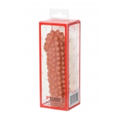 Телесная насадка на фаллос с бугорками KOKOS Extreme Sleeve 10 - 15,8 см. - KOKOS - в Сыктывкаре купить с доставкой