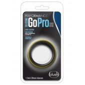 Черно-желтое силиконовое эрекционное кольцо Silicone Go Pro Cock Ring - Blush Novelties - в Сыктывкаре купить с доставкой