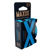 Классические презервативы в железном кейсе MAXUS Classic - 3 шт. - Maxus - купить с доставкой в Сыктывкаре