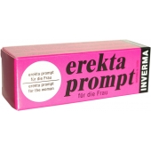 Возбуждающий женский крем Erekta Prompt  - 13 мл. - Inverma - купить с доставкой в Сыктывкаре Возбуждающий женский крем Erekta Prompt  - 13 мл. - Inverma - купить с доставкой в Сыктывкаре