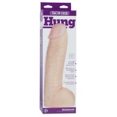 Огромная насадка-реалистик Vac-U-Lock Realistic Hung - 31,7 см. - Doc Johnson - купить с доставкой в Сыктывкаре