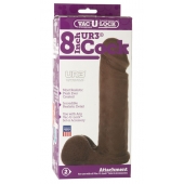 Насадка-реалистик Vac-U-Lock 8  ULTRASKYN Cock - 20,6 см. - Doc Johnson - купить с доставкой в Сыктывкаре