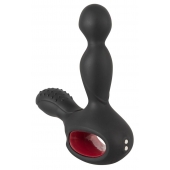 Черный вибромассажер простаты с нагревом и ротацией Prostate Plug - 14,5 см. - Orion - в Сыктывкаре купить с доставкой