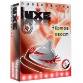 Презерватив LUXE  Exclusive  Чертов хвост  - 1 шт. - Luxe - купить с доставкой в Сыктывкаре