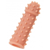 Телесная реалистичная насадка KOKOS Extreme Sleeve 03 с дополнительной стимуляцией - 12,7 см. - KOKOS - в Сыктывкаре купить с доставкой