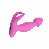 Розовый стимулятор простаты с усиками - 15 см. - 4sexdreaM - в Сыктывкаре купить с доставкой