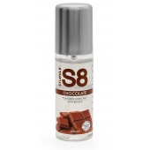 Смазка на водной основе S8 Flavored Lube со вкусом шоколада - 125 мл. - Stimul8 - купить с доставкой в Сыктывкаре