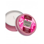 Массажная свеча  Клубника в сливках - БиоМед - купить с доставкой в Сыктывкаре