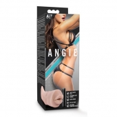 Телесный мастурбатор-ротик Angie - Blush Novelties - в Сыктывкаре купить с доставкой