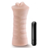 Телесный мастурбатор-ротик Angie - Blush Novelties - в Сыктывкаре купить с доставкой