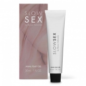 Лубрикант на водной основе Slow Sex Anal Play Gel - 30 мл. - Bijoux Indiscrets - купить с доставкой в Сыктывкаре