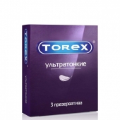 Презервативы Torex  Ультратонкие  - 3 шт. - Torex - купить с доставкой в Сыктывкаре