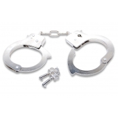 Наручники с ключами Official Handcuffs - Pipedream - купить с доставкой в Сыктывкаре