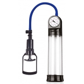 Прозрачная вакуумная помпа Sex Expert с манометром - Sex Expert - в Сыктывкаре купить с доставкой