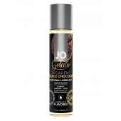 Лубрикант с ароматом шоколада JO GELATO DECADENT DOUBLE CHOCOLATE - 30 мл. - System JO - купить с доставкой в Сыктывкаре