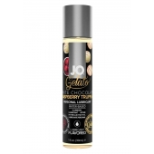 Лубрикант с ароматом трюфелей из белого шоколада и малины JO GELATO WHITE CHOCOLATE RASPBERRY TRUFFLE - 30 мл. - System JO - купить с доставкой в Сыктывкаре