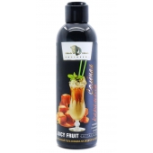 Интимный гель-смазка JUICY FRUIT с ароматом солёной карамели - 200 мл. - БиоМед - купить с доставкой в Сыктывкаре