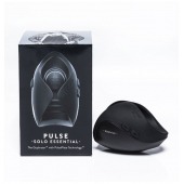 Черный инновационный мужской вибратор PULSE SOLO ESSENTIAL - Hot Octopuss - в Сыктывкаре купить с доставкой