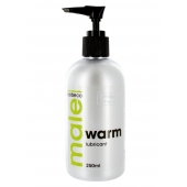 Лубрикант с согревающим эффектом MALE Cobeco Warm Lubricant - 250 мл. - Cobeco - купить с доставкой в Сыктывкаре