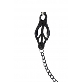 Зажимы на соски Darkside с цепочкой - Lola Games - купить с доставкой в Сыктывкаре Зажимы на соски Darkside с цепочкой - Lola Games - купить с доставкой в Сыктывкаре