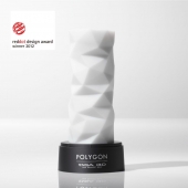 Белый 3D мастурбатор POLYGON - Tenga - в Сыктывкаре купить с доставкой