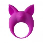 Фиолетовое эрекционное кольцо Kitten Kyle - Lola Games - в Сыктывкаре купить с доставкой
