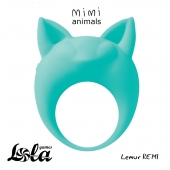 Зеленое эрекционное кольцо Lemur Remi - Lola Games - в Сыктывкаре купить с доставкой