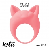 Оранжевое эрекционное кольцо Lemur Remi - Lola Games - в Сыктывкаре купить с доставкой