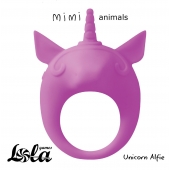 Фиолетовое эрекционное кольцо Unicorn Alfie - Lola Games - в Сыктывкаре купить с доставкой