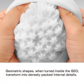 Белый мастурбатор Tenga Geo Coral - Tenga - в Сыктывкаре купить с доставкой