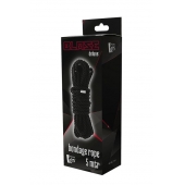 Черная веревка для шибари DELUXE BONDAGE ROPE - 5 м. - Dream Toys - купить с доставкой в Сыктывкаре