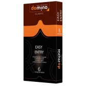 Презервативы с увеличенным количеством смазки DOMINO Easy Entry - 6 шт. - Domino - купить с доставкой в Сыктывкаре