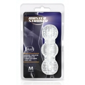 Прозрачный фигурный мастурбатор Master Stroker - Blush Novelties - в Сыктывкаре купить с доставкой