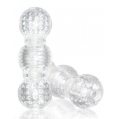 Прозрачный фигурный мастурбатор Master Stroker - Blush Novelties - в Сыктывкаре купить с доставкой
