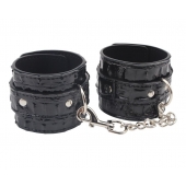 Черные наручники Surrender Wrist Restraints - Chisa - купить с доставкой в Сыктывкаре