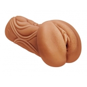 Кофейный мастурбатор-вагина Dumpling - Lola Games - в Сыктывкаре купить с доставкой