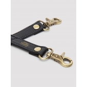 Черный фиксатор для манжет Bound to You Faux Leather Hogtie - Fifty Shades of Grey - купить с доставкой в Сыктывкаре
