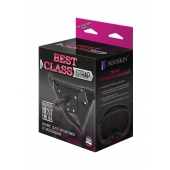Черный пояс для насадок BEST CLASS STRAP - LOVETOY (А-Полимер) - купить с доставкой в Сыктывкаре