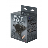 Пояс HARNESS BEST SELECT с вагинальной пробкой - LOVETOY (А-Полимер) - купить с доставкой в Сыктывкаре