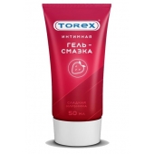 Смазка на водной основе TOREX  Сладкая клубника  - 50 мл. - Torex - купить с доставкой в Сыктывкаре
