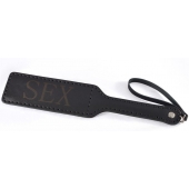 Черная гладкая шлепалка SEX - 35 см. - Sitabella - купить с доставкой в Сыктывкаре