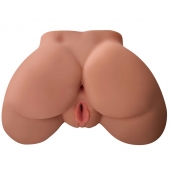 Кофейный мастурбатор-полуторс Perfect Ass Masturbator - Pipedream - в Сыктывкаре купить с доставкой