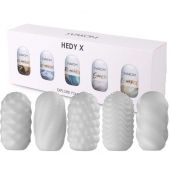 Набор из 5 мастурбаторов Hedy X5 Mixed - Svakom - в Сыктывкаре купить с доставкой Набор из 5 мастурбаторов Hedy X5 Mixed - Svakom - в Сыктывкаре купить с доставкой