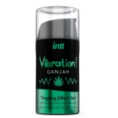 Жидкий интимный гель с эффектом вибрации Vibration! Ganjah - 15 мл. - INTT - купить с доставкой в Сыктывкаре