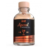 Массажный гель с согревающим эффектом Aperol - 30 мл. - INTT - купить с доставкой в Сыктывкаре