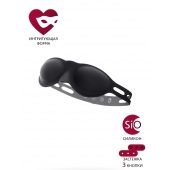 Черная плотная силиконовая маска - ToyFa - купить с доставкой в Сыктывкаре