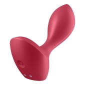 Красный вибромассажёр простаты Satisfyer Backdoor Lover - 14 см. - Satisfyer - в Сыктывкаре купить с доставкой