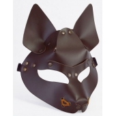 Коричневая маска Wolf - Sitabella - купить с доставкой в Сыктывкаре