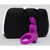 Фиолетовое эрекционное виброкольцо Happy Rabbit Cock Ring Kit - Happy Rabbit - в Сыктывкаре купить с доставкой